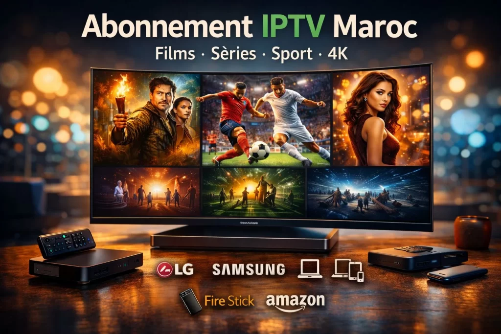 Abonnement iptv maroc